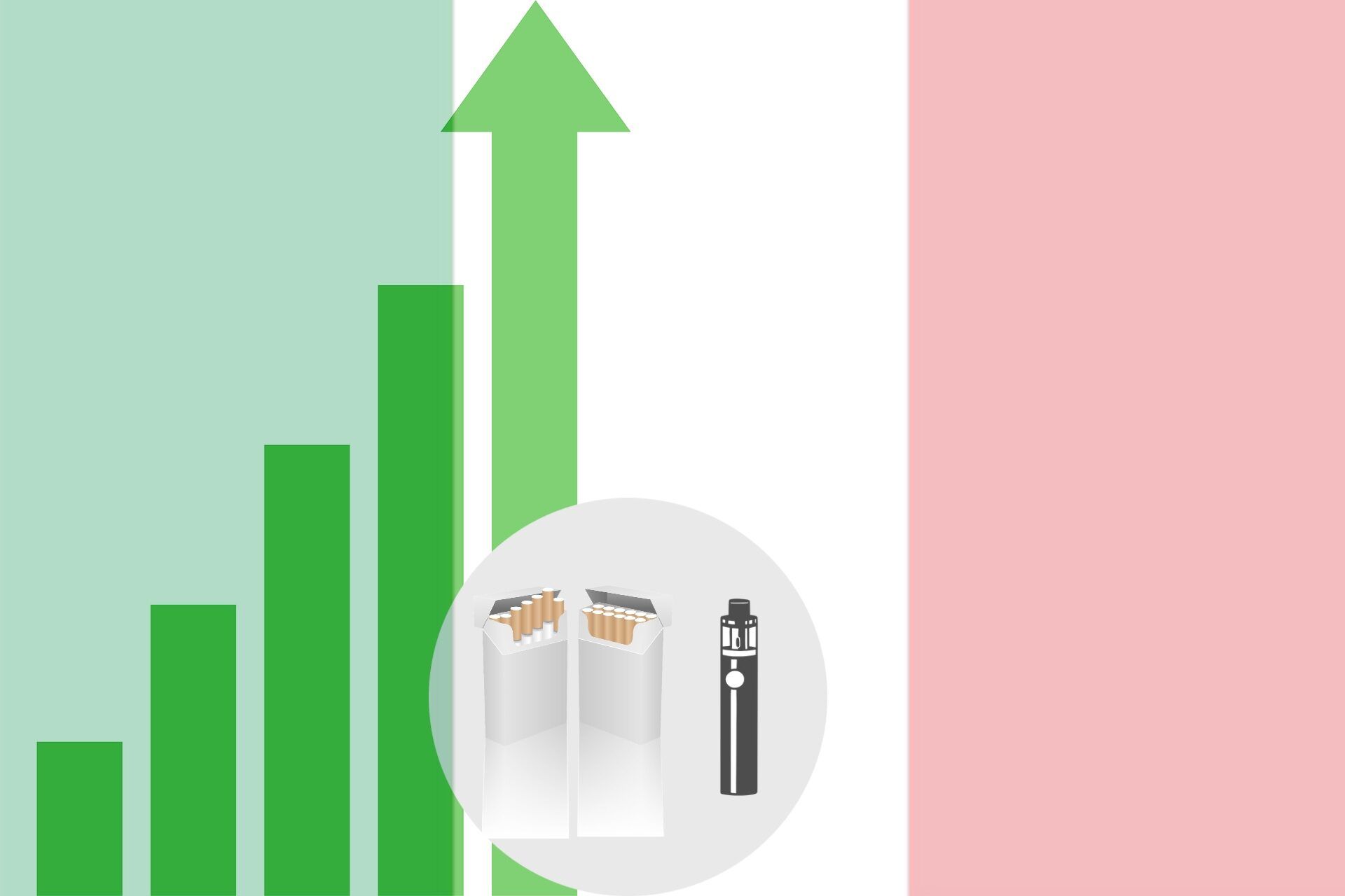 Italia aplicará subidas graduales precios tabaco cigarrillos electrónicos 2026